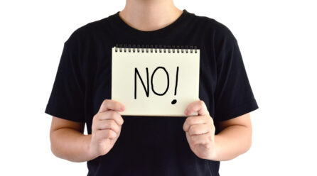 “No” is an Important Word in any Language